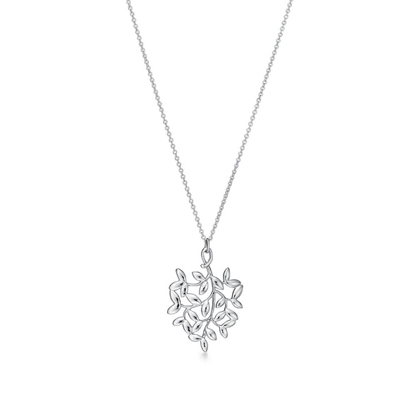 Tiffany x Paloma Picasso Olive Leaf Pendant - Picture 1 of 2